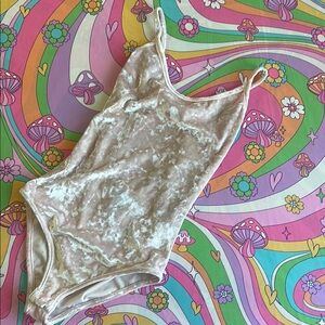 velvet bodysuit